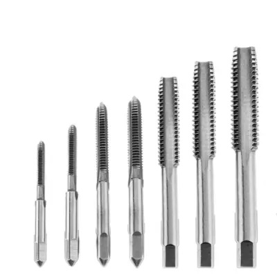 Set nareznih svrdala M3 M4 M5 M6 M8 M10 M12, 7 komada null