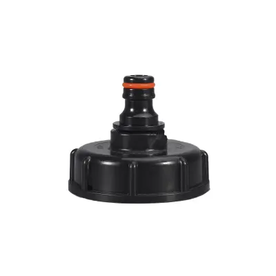 IBC Tank Adapter Plastični, Spojnica za crijevo crna
