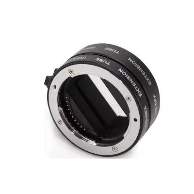Prstenasti adapter za kameru za makro fotografiju Srebrna