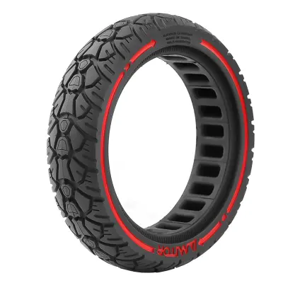 8.5x2.0 (230x50) Terenska čvrsta guma s crvenom crtom Crna
