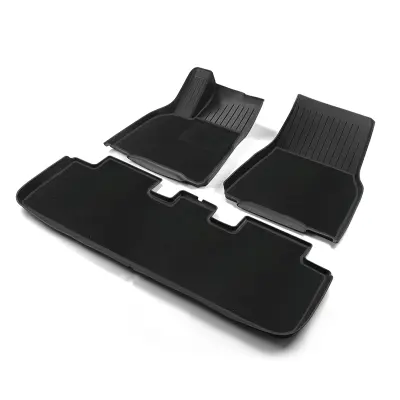 Podni prostirači za Tesla Model Y Crna