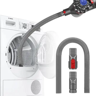 Komplet za čišćenje ventilacijskih otvora sušilice kompatibilan s Dyson V6 V7 V8 V10 V11 V12 V15 Siva