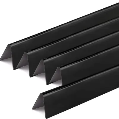 Set od 5 ploča za raspodjelu topline za Weber Genesis 300 seriju (2011-2016) - crne