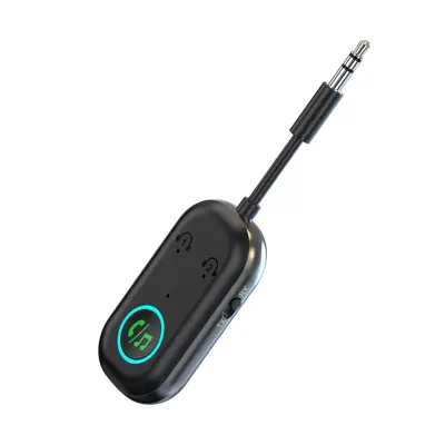 Bluetooth 5.3 prijemnik za bežični audio streaming Crna