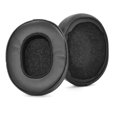2 pak zamjenskih jastučića za uši za Skullcandy Crusher Wireless/Crusher ANC/Hesh3 Crna