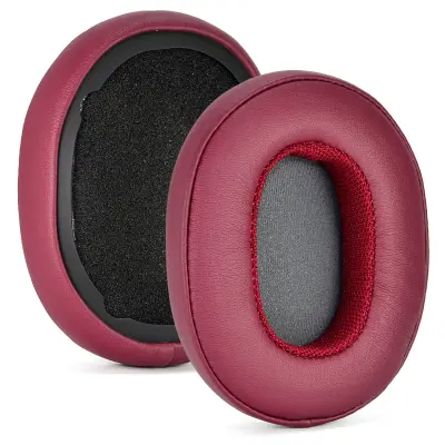 2 komada zamjenskih jastučića za uši za Skullcandy Crusher Wireless/Crusher ANC/Hesh3 Tamnocrvena