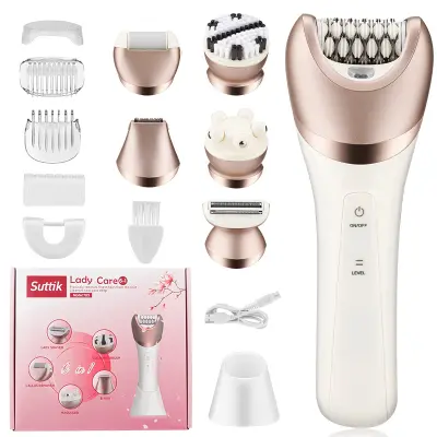 6-u-1 pametni epilator za njegu Bijela