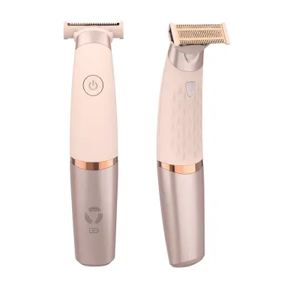 Električni brijač za uklanjanje dlačica Epilator Trimer za noge Pink