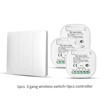 Set pametnih WiFi prekidača Bijela