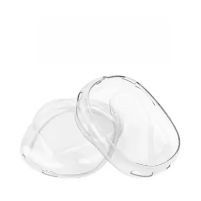 Prozirno TPU kućište sa srcem za AirPods Max slušalice (2 komada) Prozirna