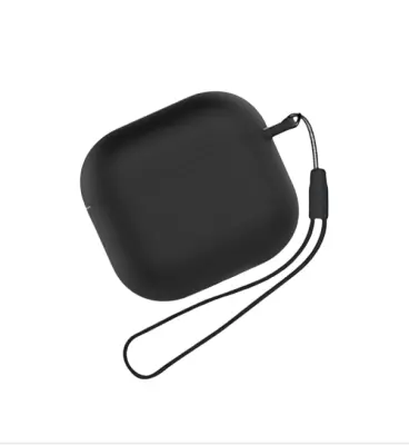 Silikonska zaštitna futrola za Apple AirPods 4 Crna