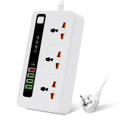 Univerzalni produžni kabel s brzim punjenjem - BKL-04 Bijela
