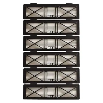 HEPA filter 6 komada za Neato Botvac D7/D3/D4/D5/D6/D70/D75/D80/D85 Crna