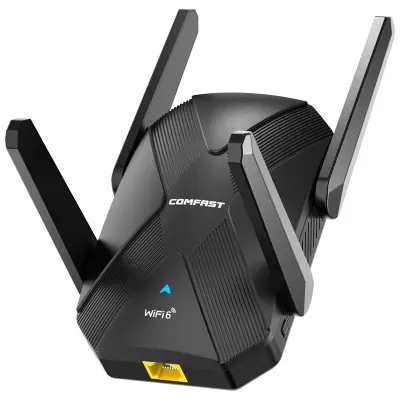 WiFi 6 Range Extender - Crna Crna