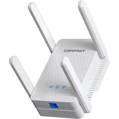 Gigabit Dual Band 3000Mbps Indoor Routers Repeater WiFi Extend Bijela