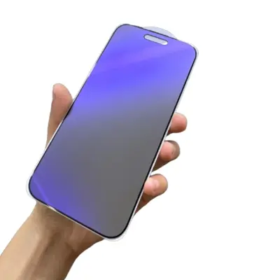 2-Paket zaštitnog stakla za privatnost za iPhone - Anti-Spy kaljeno staklo Crna