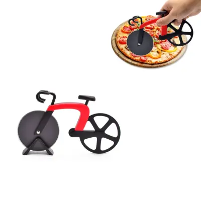 Rezač za pizzu u obliku bicikla, nož za pizzu od nehrđajućeg čelika ModelB