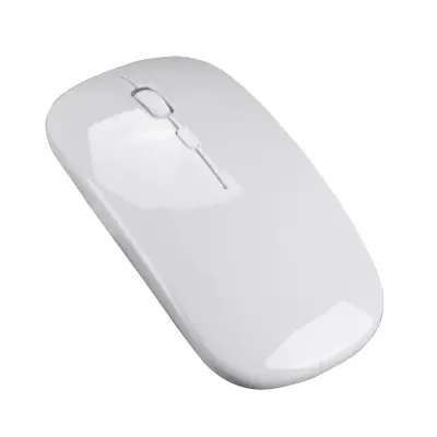Bežični miš - 2.4G tihi optički miš Bijela