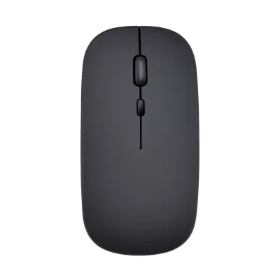 Bežični miš - 2.4G tihi optički miš Crna