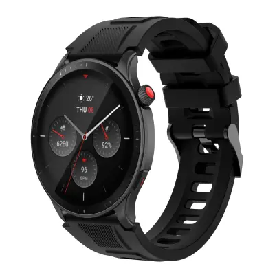 Sportni remen za sat 22 mm Crna