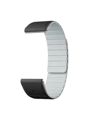 Silikonski magnetski remen za sat Garmin QuickFit 26 mm Crna