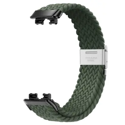 Tkani remen za Huawei Band 8/9 Zelena
