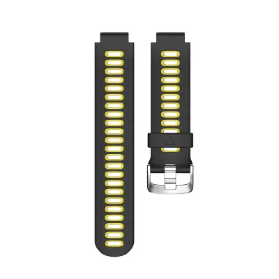 Silikonski remen za Garmin Forerunner 235/220/230/620/630/735 s alatom Crno-žuta