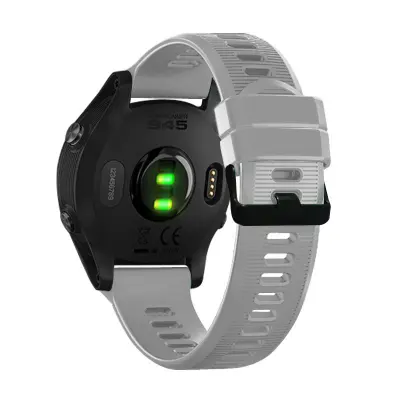Silikonski remen za Garmin Forerunner 945\/935\/955\/Fenix 7 Siva