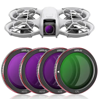 DJI NEO Filter Set: ND8, ND16, ND32 Crna