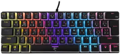 Tipkovnica WHITE SHARK GK-2202 Ashiko, crna, HR Red Switch | Mehanička gaming tipkovnica