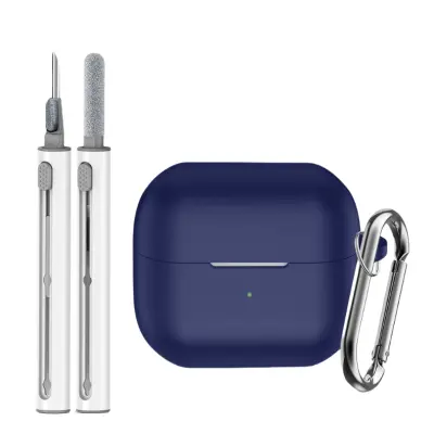 Zaštitni silikonski set futrola za Samsung Galaxy Buds3/Buds3 Pro Tamno plava