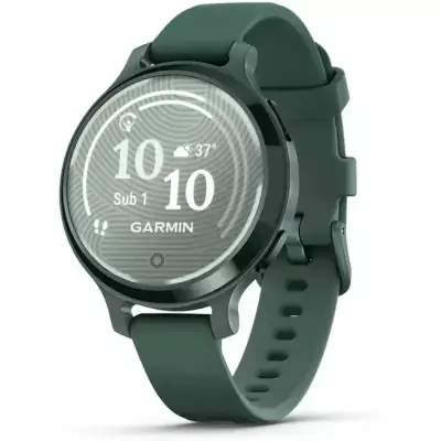 Pametni fitness sat Garmin Lily 2 Active Jasper Green silikonski remen