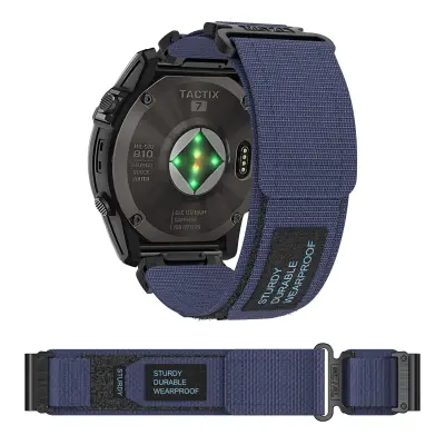 Velcro najlonska sportska narukvica za Garmin sat Plava