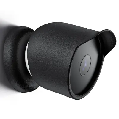 Zaštitna silikonska futrola za Google Nest Cam Crna