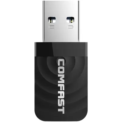 Bežični WiFi Adapter - Crni Crna