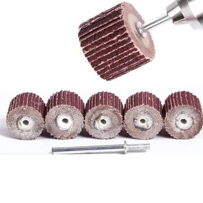 Flap Sanding Discs with 10mm Mandrel Smeđa