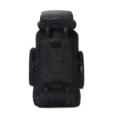 Taktički ruksak 80L - Oxford tkanina Crna