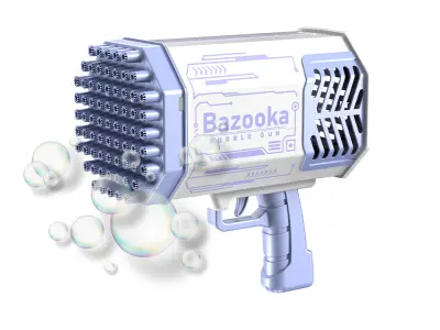 Bazooka za mjehuriće sa 69 LED rupa - Model Bubble Gun