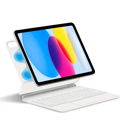Zaštitna futrola za iPad s Bluetooth tipkovnicom Bijela