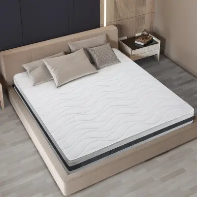 Madrac 160x200 cm od hipoalergijske vodene pjene (Waterfoam), 20 cm | Punjenje od vate i 3D prozračna tkanina, protiv grinja i protugljivična | Proizv