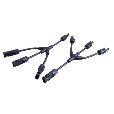 MC4Y Branch Connector - 1000V-30A - Crna Crna