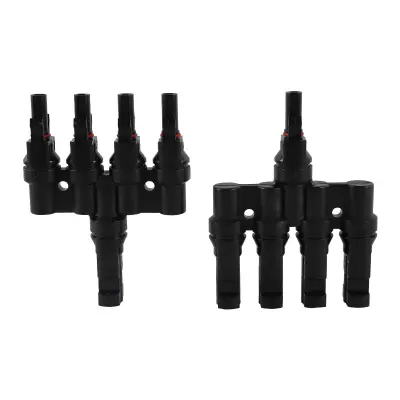 MC4T Razvodni Konektor - 1000V - 30A Crna