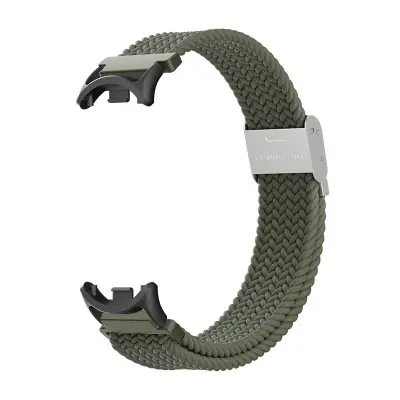 Tkani najlonski remen za sat za Xiaomi Mi Band 8\/9 Zelena