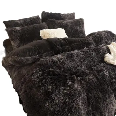 Mekana i udobna posteljina | SNUGGBED Crna