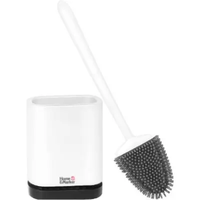 Silikonska WC četka s brzosušećim držačem – zidna montaža, fleksibilna, bez grebanja | TOILETBRUSH