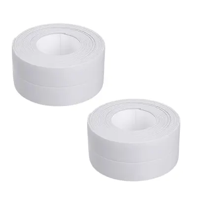 Brtvena traka, brtvena traka za kupaonicu, kuhinju, zaštita od plijesni, vlage i prljavštine (2 komada, 4 cm x 3,2 m) | F2ILLIN