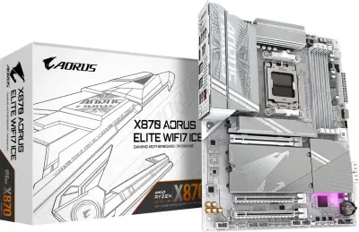 Gigabyte GA-X870 Aorus Elite ICE, WIFI7, AM5