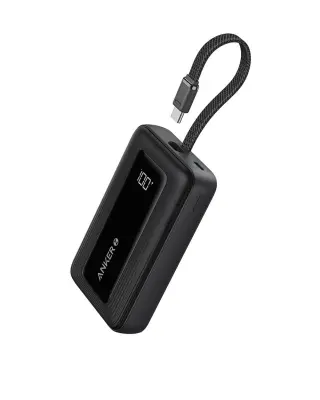 Anker Zolo Powerbank 20000 mAh, 30W s ugrađenim USB-C kabelom, crna