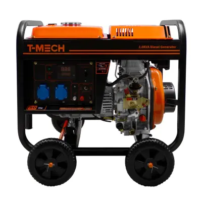 T-Mech 2kVA Prijenosni dizelski generator otvorenog okvira