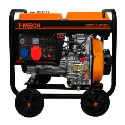 T-Mech 5kVA Prijenosni dizelski generator otvorenog okvira